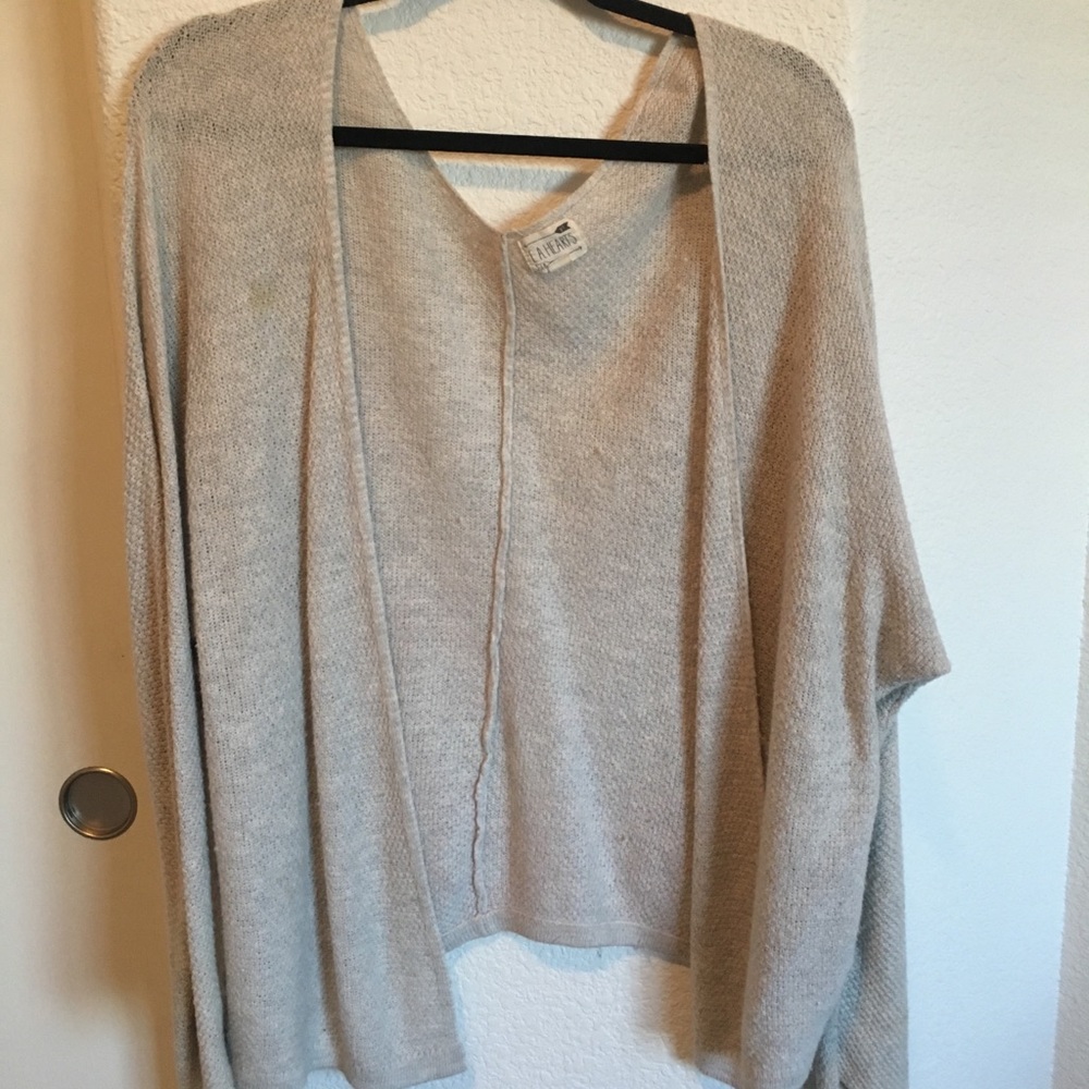 Long baggy cardigan